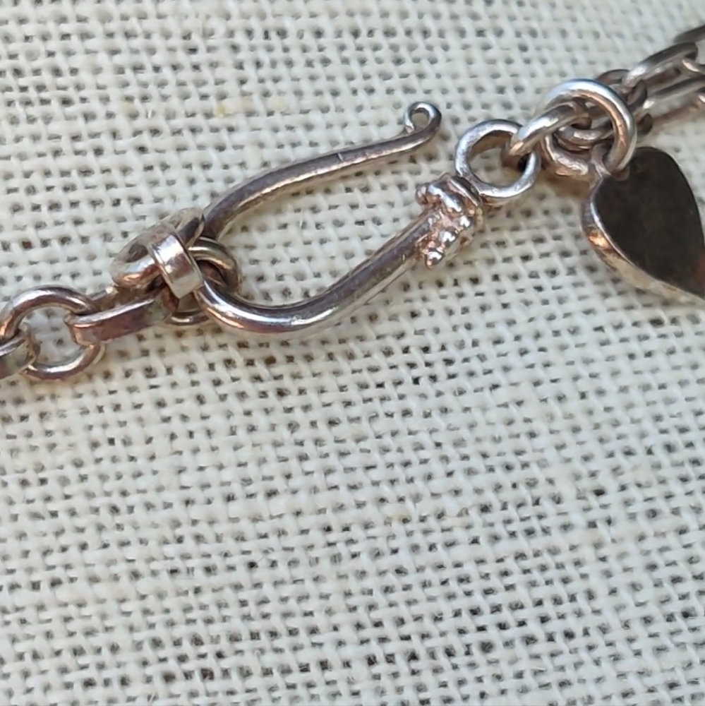 Stella & Dot retired labradorite and aquamarine coin necklace - Picture 6 of 10